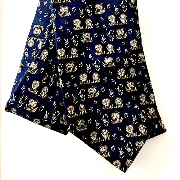 cow print tie